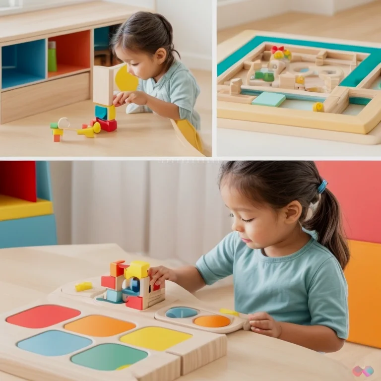 Kind spielt mit interaktivem KI-Spielzeug